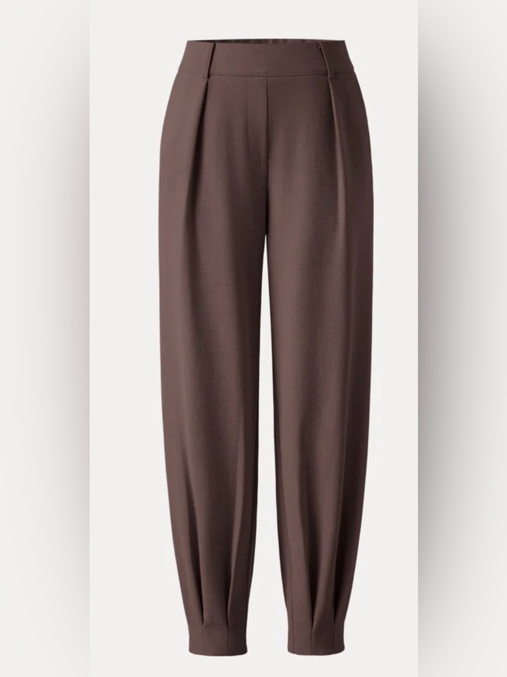 Stretch Linen-Like Wrinkle-Resistant Tapered Pant